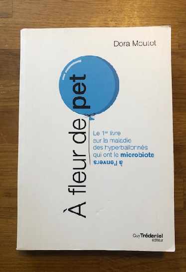 Livre à fleur de pet de Dora Moutot SIBO solutions naturelles