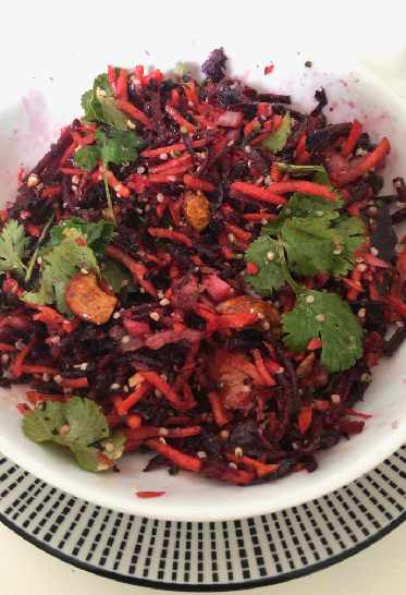 Salade de crudités, allergies solutions naturelles