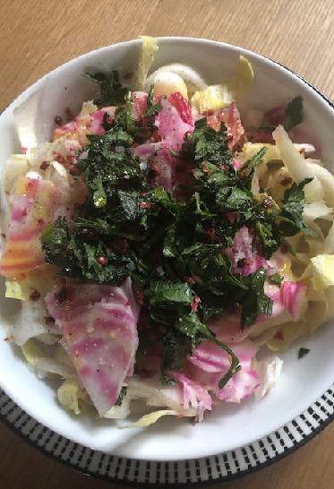 Carpaccio betteraves, alimentation migraine solutions naturelles