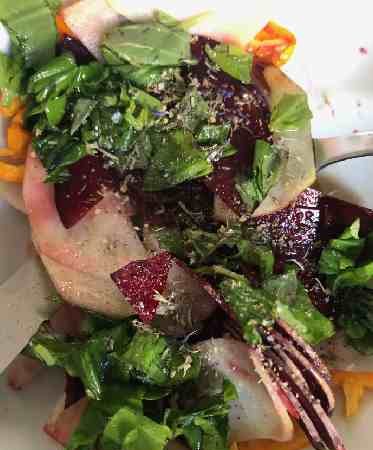 Salade de crudités pour renforcer mon immunité