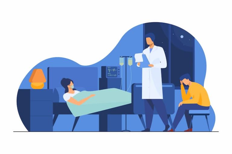 Personne dans un lit, accompagner le cancer par des moyens naturels