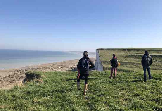 La pratique du jeûne randonneurs sur les falaises